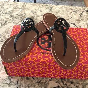 Black Tory Burch sandals
